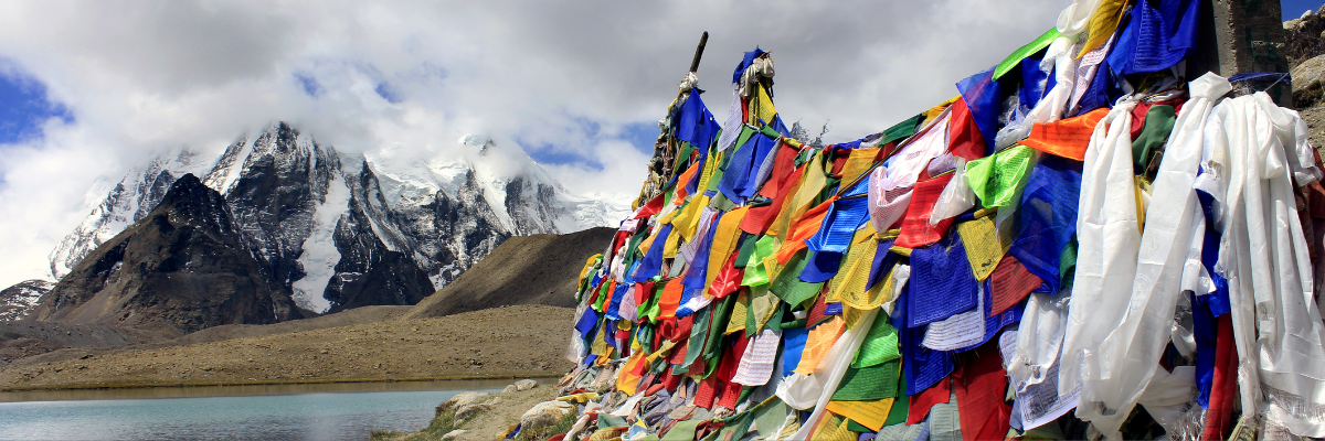Snow-Capped Kanchenjunga Mountain