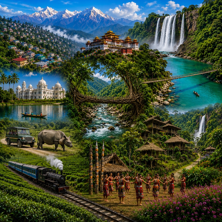 Luxury Northeast India Family Holidays Destinations.