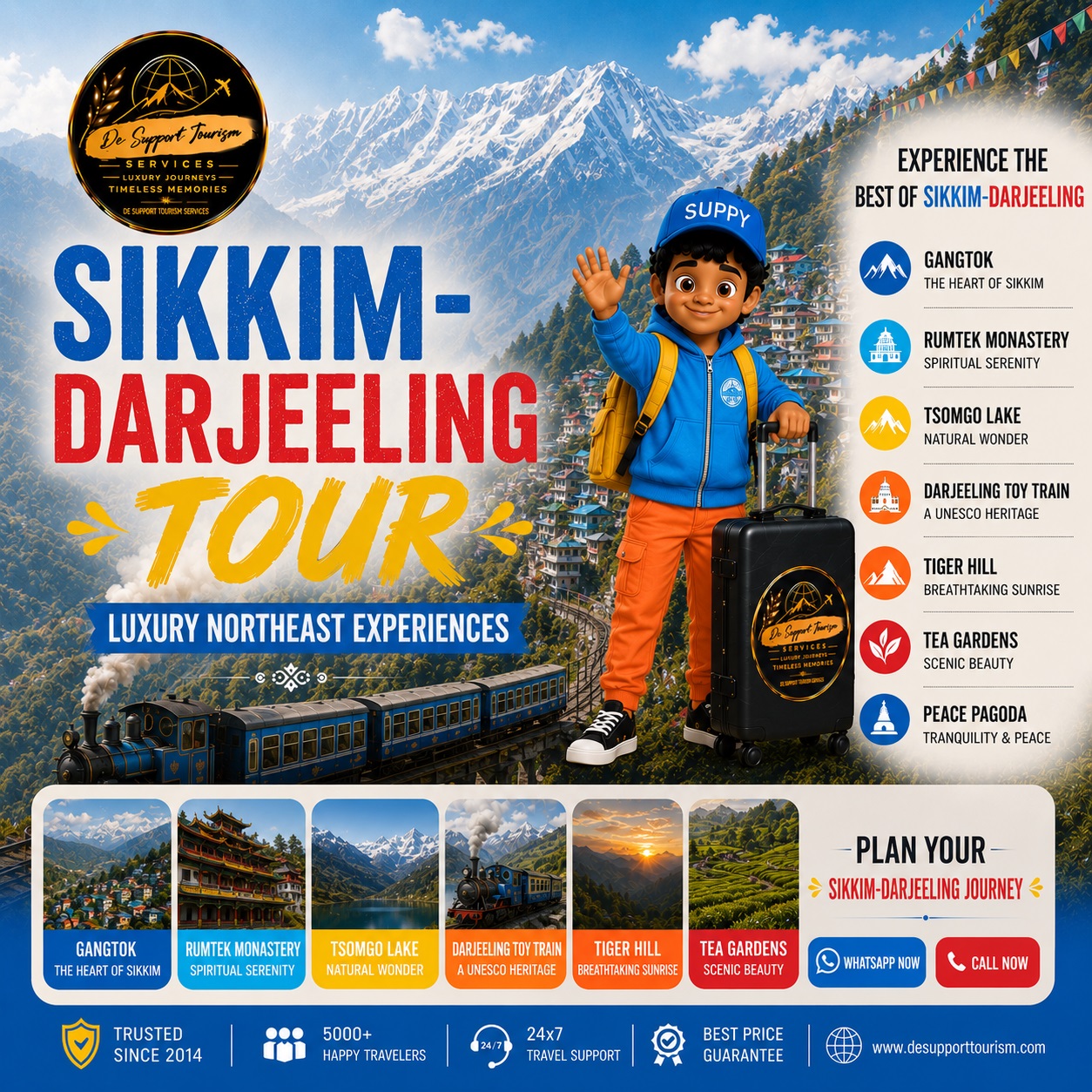 Discover Gangtok and Darjeeling: Scenic Tours and Adventures