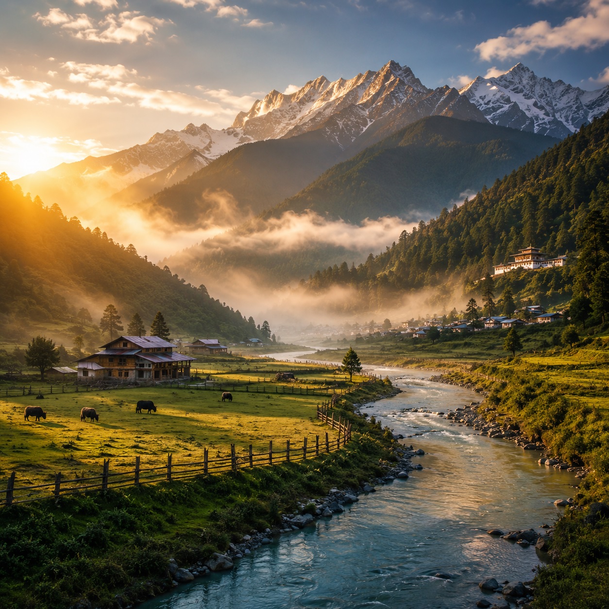 Scenic Mountains of Arunachal Pradesh