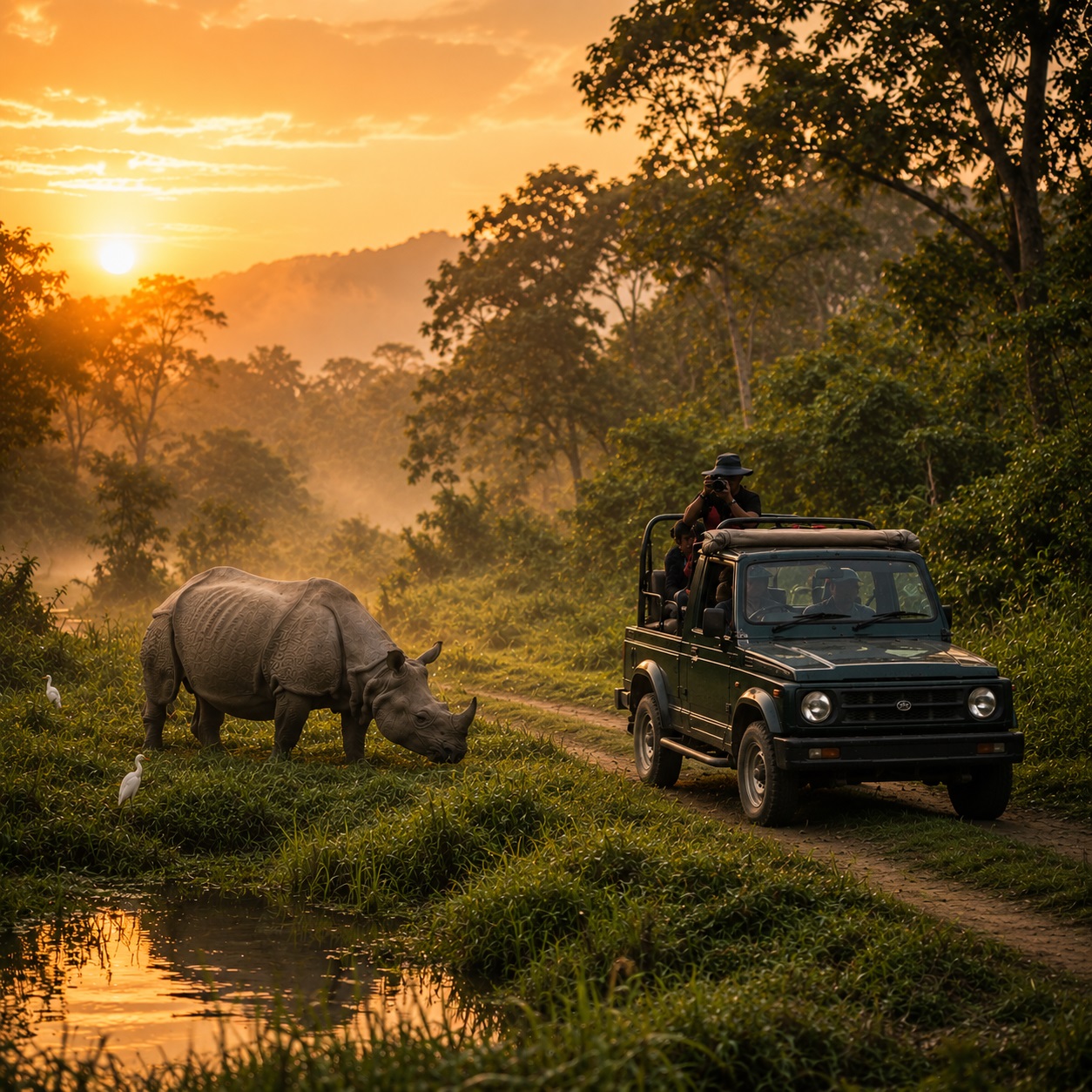 Luxury Wildlife Experience at Kaziranga National Park