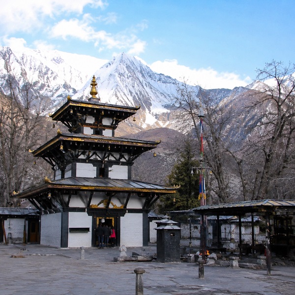 Luxury Muktinath Pilgrimage with Himalayan Mountain Views