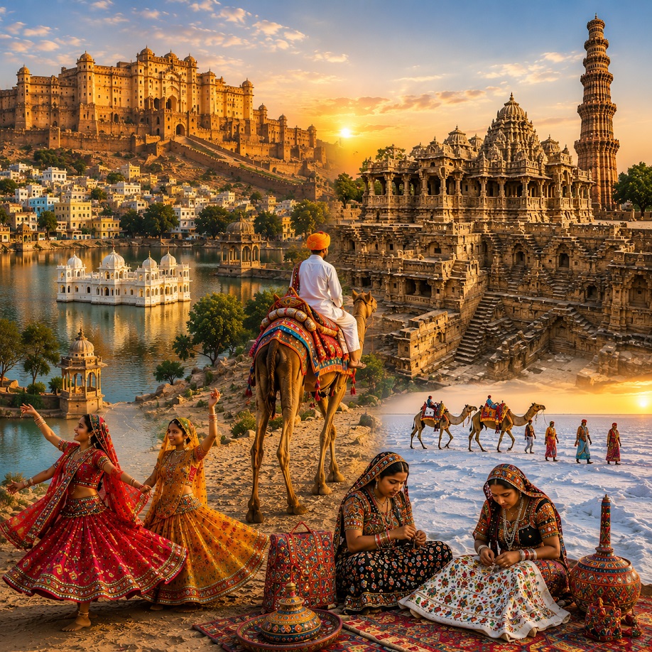 Luxury Heritage Experiences in Rajasthan and Gujarat